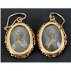 Image 1 : Pair of 14kt Gold Cameo Earrings