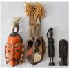 Image 1 : Four African Fertility Dolls/Masks