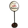 Image 1 : Mobil Oil Gargoyle D/S Porcelain Lollipop Sign