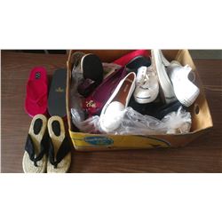 BOX OF LADIES SHOES