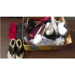 BOX OF LADIES SHOES