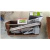 Image 1 : WOOD TOOLBOX WITH SENCO AND DUOFAST AIR NAILERS AND NAILS