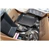 Image 1 : BOX OF NEW COOKWARE BAKING PANS