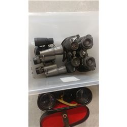 LOT OF BINOCULARS