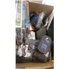 Image 2 : BOX OF ELECTRONICS AND 14 VOLT BATTERY CHARGER