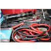 Image 1 : JUMPER CABLES AND GREASE GUN AND STAPLER