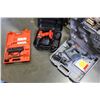 Image 1 : AIR NAILER AND BLACK AND DECKER CORDLESS DRILL AND SENCO STRIP NAILER