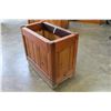 Image 2 : 2 FOOT BY 1 FOOT BY 19 INCHES TALL NEW CEDAR PLANTER BOX