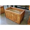 Image 2 : THREE FOOT BY ONE AND HALF FOOT BY 19 INCHES TALL NEW CEDAR PLANTER BOX