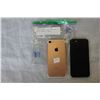 Image 1 : APPLE IPHONE 7 ROSE GOLD, AND APPLE IPHONE 7, BLACK, BUYER BEWARE, ITEMS MAY BE FOR PARTS OR REPAIR