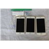 Image 2 : LOT OF 3 APPLE IPHONE 6, ROSE GOLD AND GOLD, BUYER BEWARE, ITEMS MAY BE FOR PARTS OR REPAIR