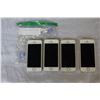 Image 2 : LOT OF 4 APPLE IPHONE 5S, GOLD, BUYER BEWARE, ITEMS MAY BE FOR PARTS OR REPAIR