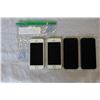 Image 2 : LOT OF 2 APPLE IPHONE 5S WHITE, AND GOLD, AND 2 APPLE IPHONE 5S BLACK, ITEMS MAY BE PARTS OR REPAIR