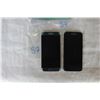 Image 2 : LOT OF 2 SAMSUNG GALAXY S7 EDGE, BLUE AND BLACK ANDROID SMARTPHONES,ITEMS MAY BE FOR PARTS OR REPAIR