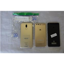 HUAWEI HONOR NOVA 2I, GOLD, HUAWEI P10 GOLD, AND HUAWEI P9 LITE, ITEMS MAY BE FOR PARTS OR REPAIR