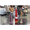 Image 1 : 3 RED ART GLASS VASES