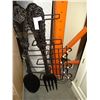 Image 1 : DECORATIVE METAL FORK AND SPOON WALL HANGERS AND COAT HANGER