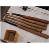 Image 1 : FIVE VINTAGE BASEBALL BATS
