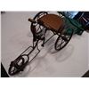 Image 2 : VINTAGE METAL PRESS AND METAL BIKE