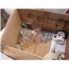 Image 2 : BOX OF CRYSTAL PUNCH BOWL ETC