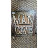 Image 1 : MAN CAVE SIGN