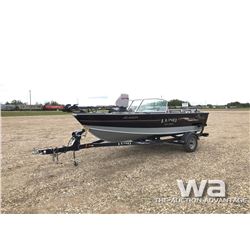 2008 LUND 1700 PRO SPORT FISHING BOAT