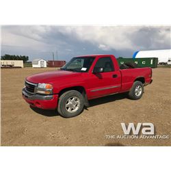 2006 GMC SIERRA 1500 PICKUP