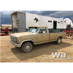 1983 FORD F150 PICKUP