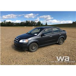 2011 CHEVROLET AVEO CAR