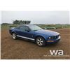 Image 2 : 2007 FORD MUSTANG CAR