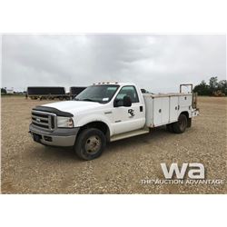 2005 FORD F350 SERVICE TRUCK