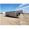 Image 2 : 2007 WILSON ALUMINUM T/A STOCK TRAILER