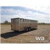 Image 3 : 2007 WILSON ALUMINUM T/A STOCK TRAILER