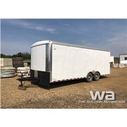 2013 MIRAGE 20 FT. ENCLOSED T/A TRAILER