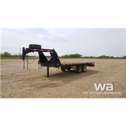 1999 HOMEMADE 5TH WHEEL FLATDECK TRAILER