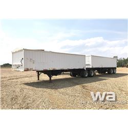 1981 LOAD KING B-TRAIN GRAIN TRAILERS