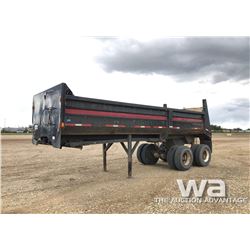 1982 ESLER T/A  END DUMP TRAILER