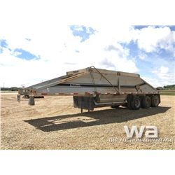 2001 MIDLAND TRIDEM CLAM DUMP GRAVEL TRAILER