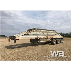 2001 MIDLAND TRIDEM CLAM DUMP GRAVEL TRAILER