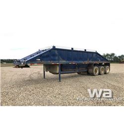 1992 DECAP TRIDEM CLAM DUMP GRAVEL TRAILER