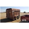 Image 3 : 1980 BERGEN T/A STOCK TRAILER