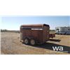 Image 4 : 1980 BERGEN T/A STOCK TRAILER