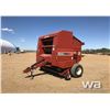 Image 1 : 2003 HESSTON 856A ROUND BALER