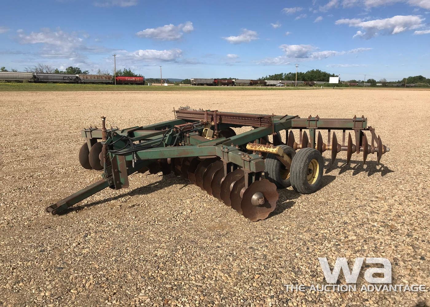 GREEN 15 FT. TANDEM DISC