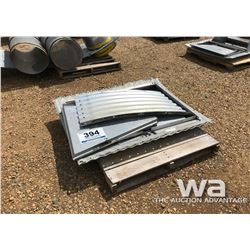 (2) WESTEEL BIN DOORS