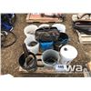 Image 1 : PALLET OF HEAVY HORSE SHOES & FARRIER TOOLS