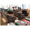 Image 2 : BROWN LIVING ROOM SET