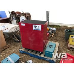 (2) RED TOOL CHESTS W/ TOOLS