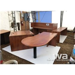 (2) OFFICE DESKS