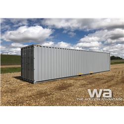 8 X 40 FT. H/C SHIPPING CONTAINER